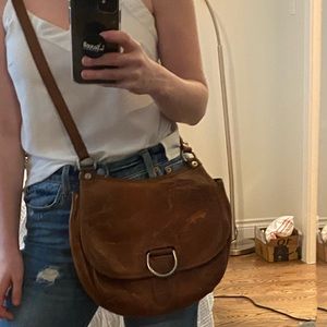 Frye crossbody saddlebag